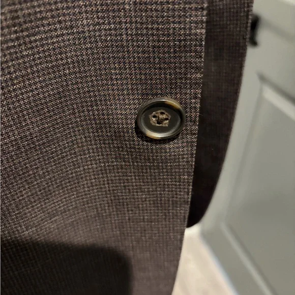 Banana Republic Rich Brown Luxury Suit 100% Wool - Picture 6 of 11